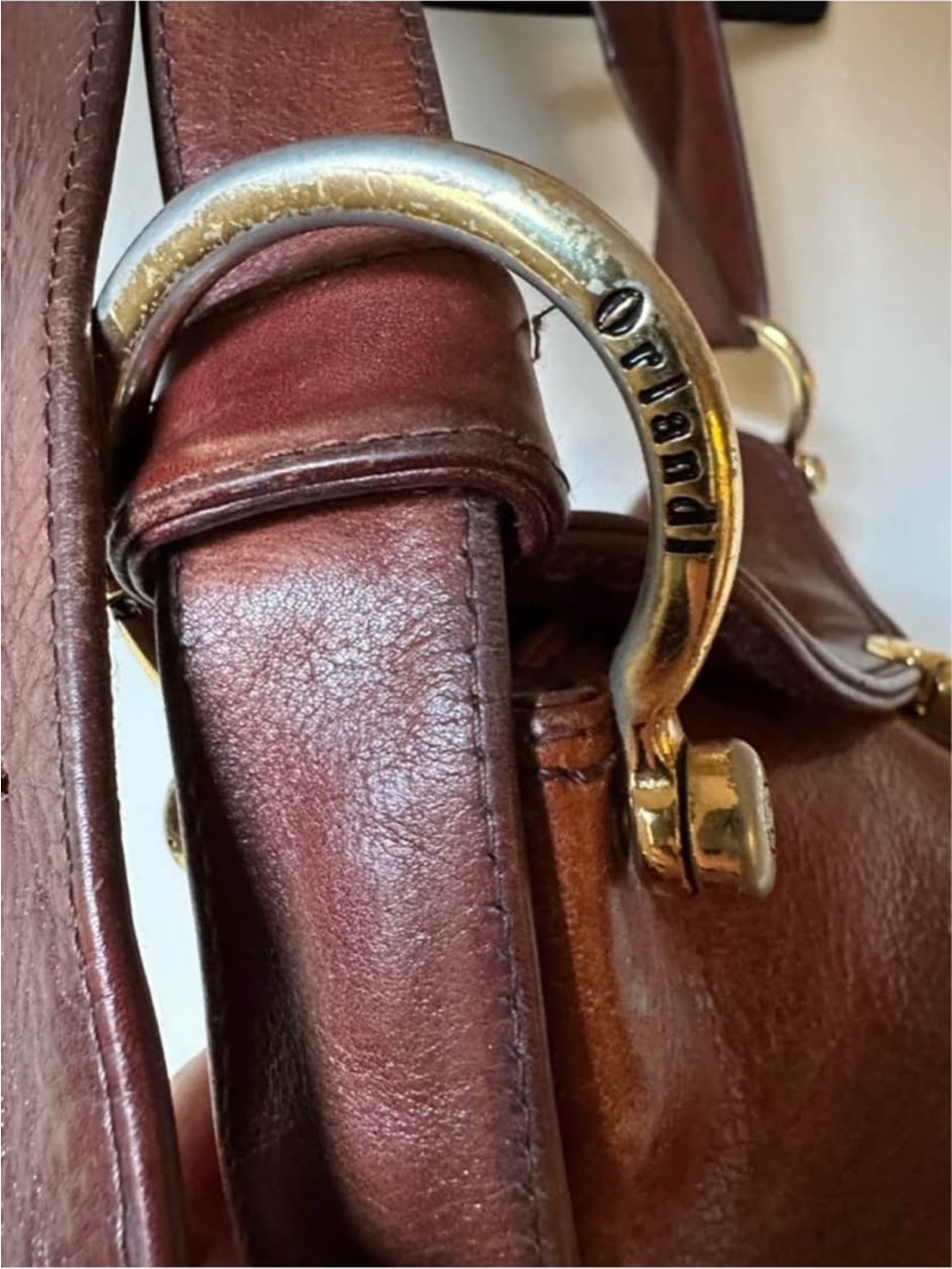 Marino Orlandi Italy Brown Leather Purse - Picture 5 of 10